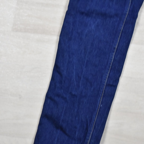 SOLD 70s Lee Riders Jeans Womens Western Cowgirl Stamped Rivets VTG USA - Picture 6 of 8